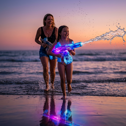 Pistolet à eau LED